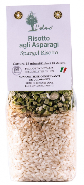 L' Olmo Risotto agli Asparagi Risotto mit Spargel Piemont Italien 300 g