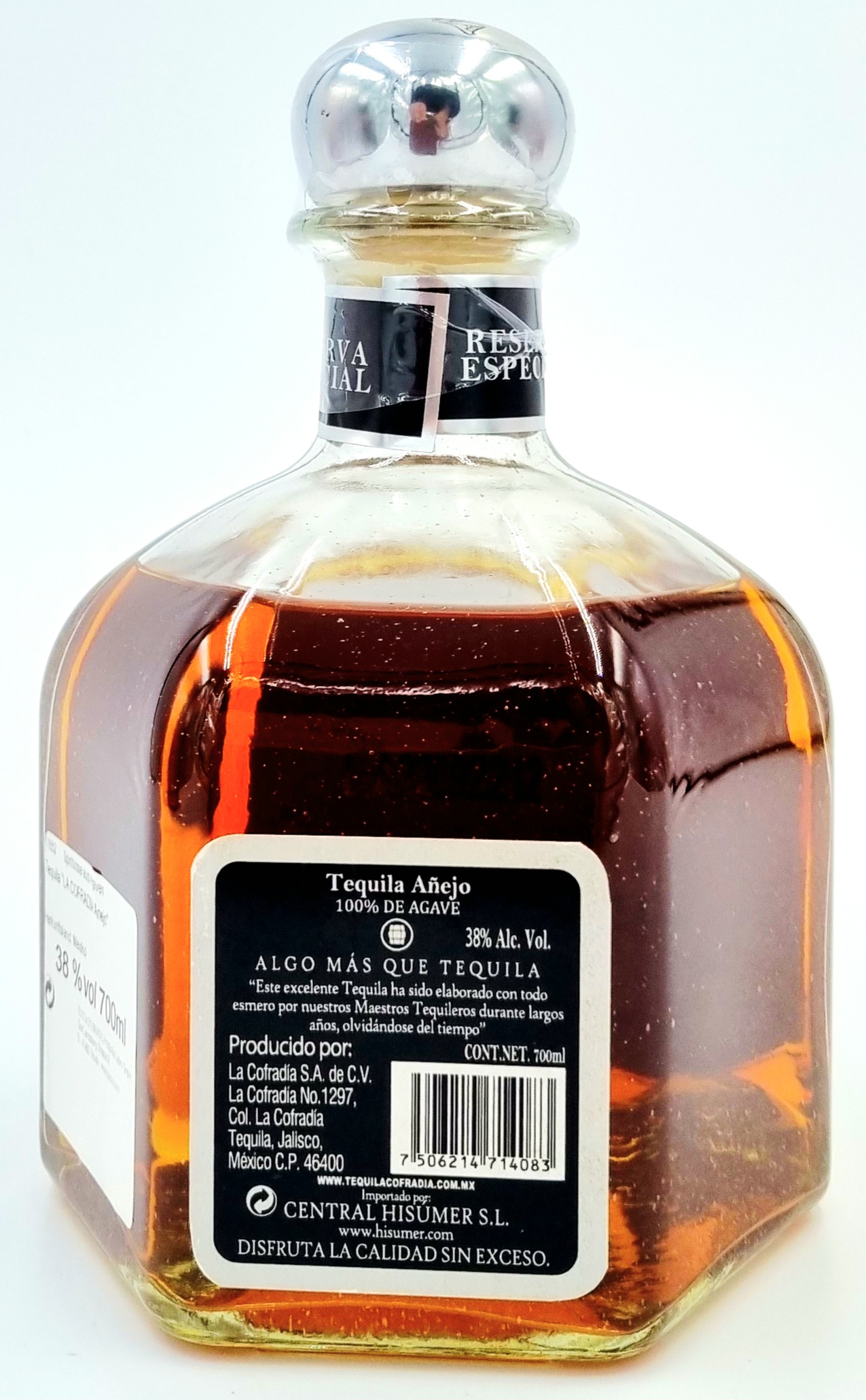 Tequila La Cofradia Anejo 40% vol. 100% Agave 0,7 l
