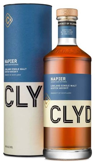 Clydeside Napier Lowland Single Malt Whisky 46% vol. 0,7l