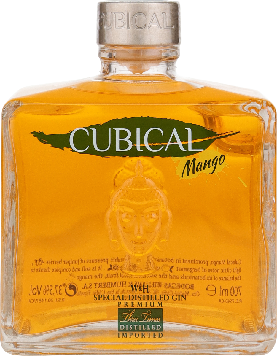 Cubical Premium Special Distilled Mango Gin 37,5% vol. 0,7l