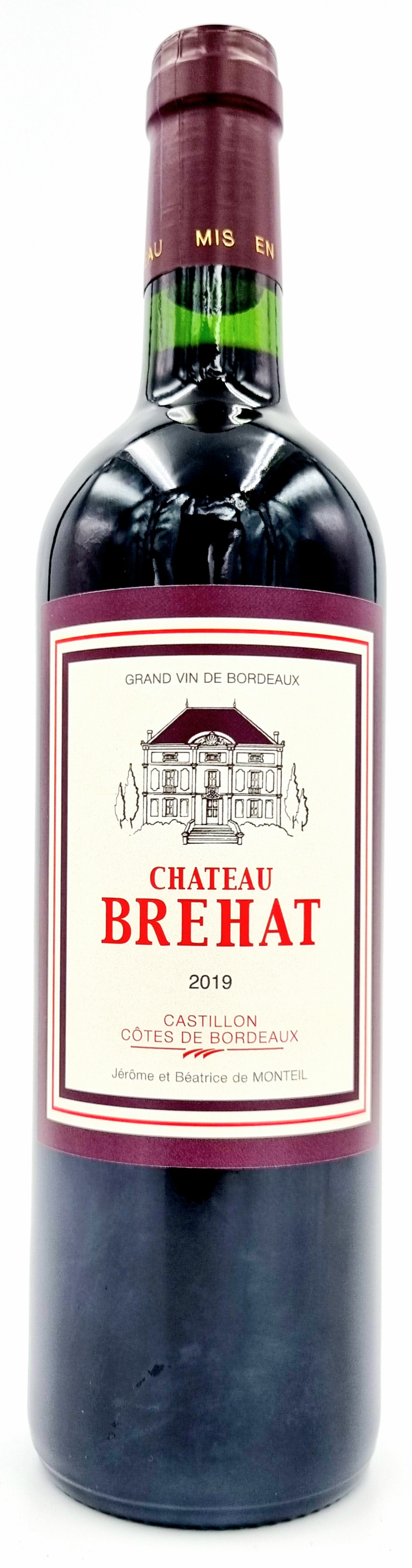 Château Haut-Rocher "Château Brehat" Côtes de Castillon Bordeaux 0,75 l