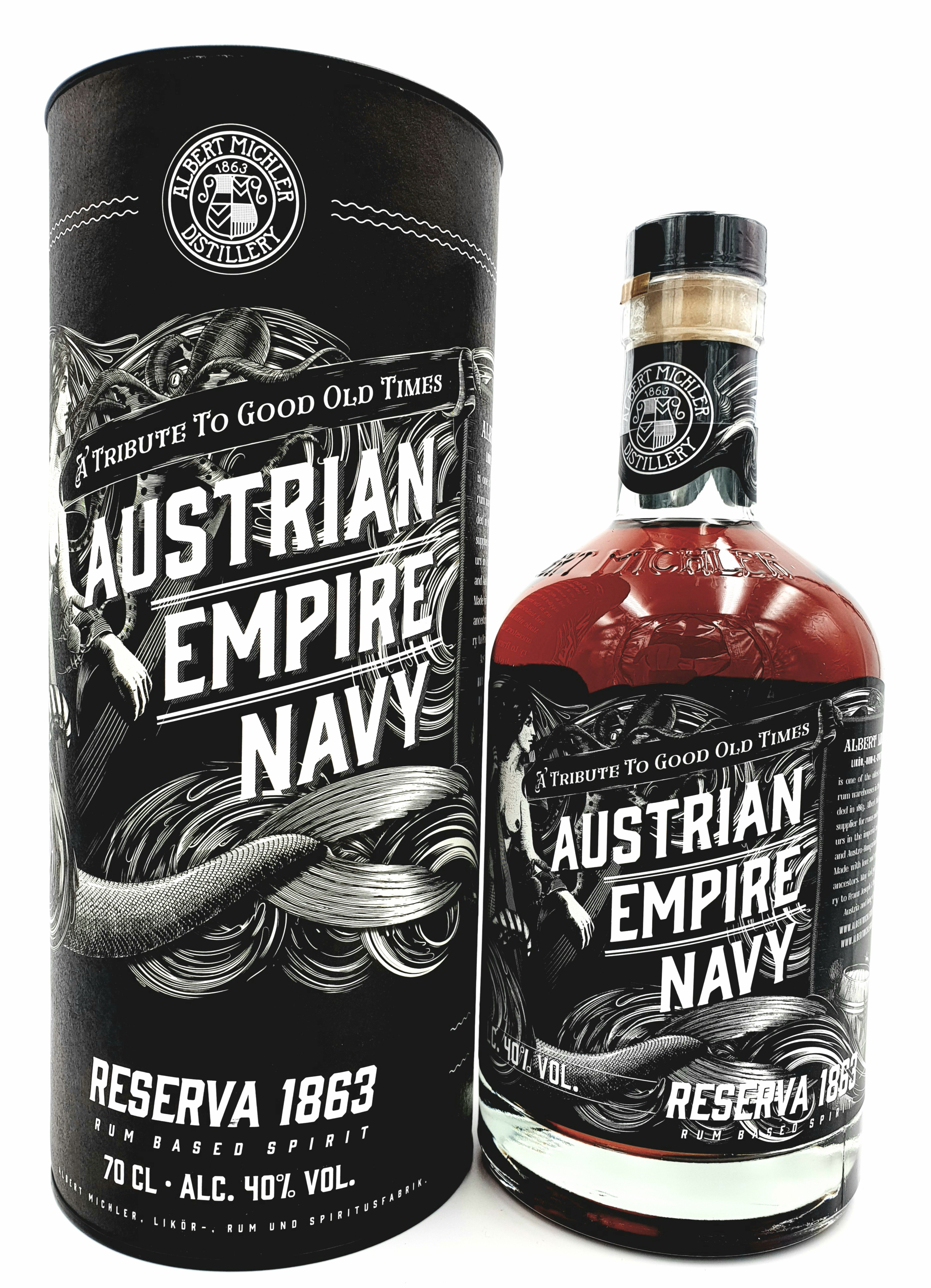 Austrian Empire Navy Rum Reserve 1863 40% vol. 0,7l