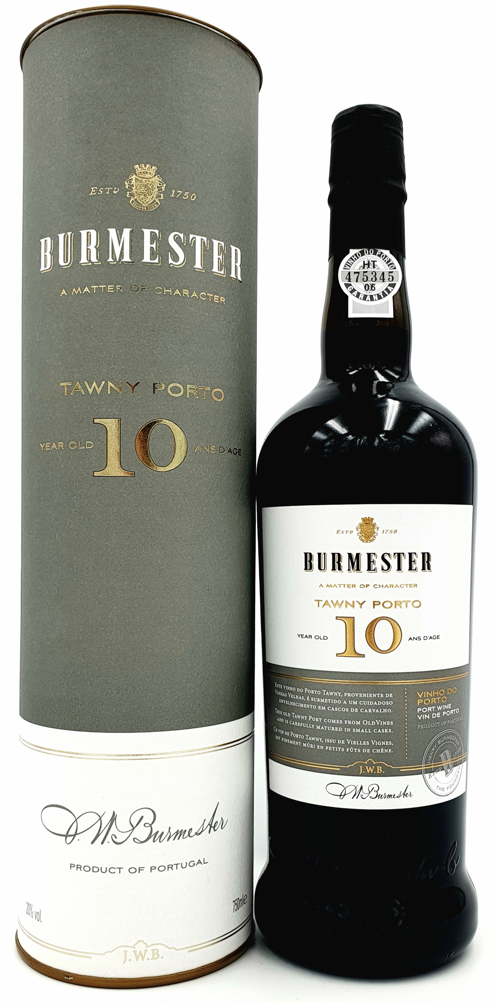 Burmester Tawny Porto 10 Years 20% vol. 0,75 l