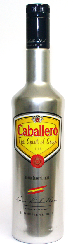 Caballero Orangen Brandy Likör 25% vol. aus Spanien 0,7 l
