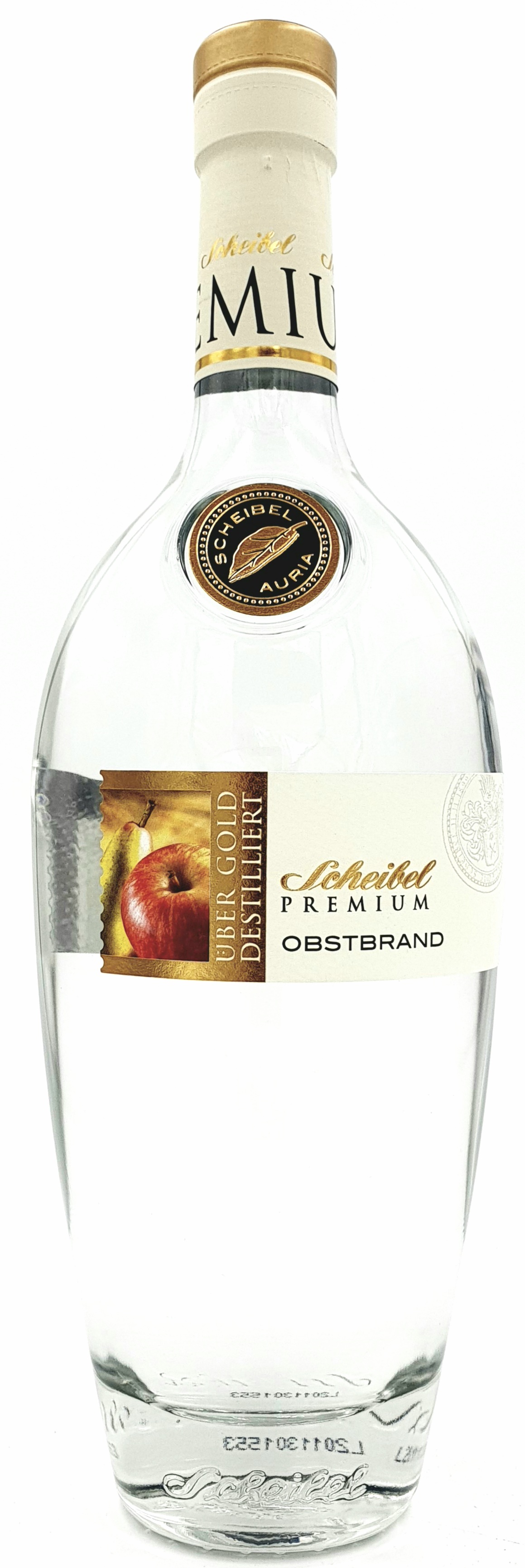 Scheibel Bad.Obstbrand PREMIUM 40% vol.3 J.gelagert.2-fach destilliert 0,7 l