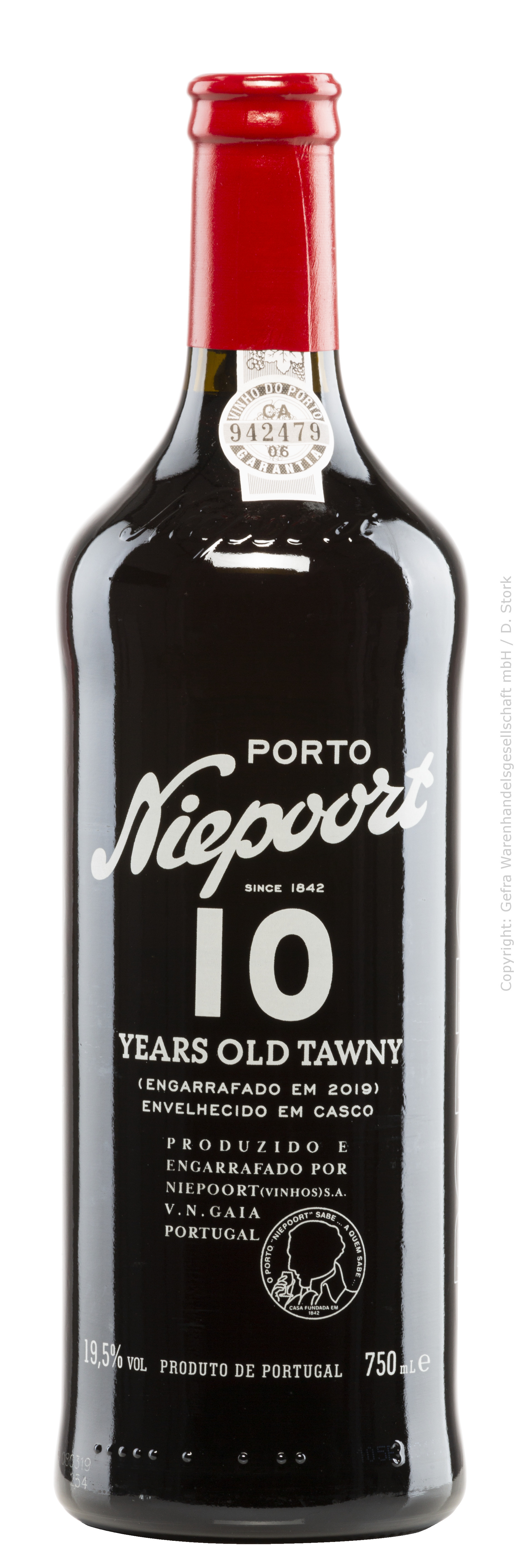 Niepoort Tawny 10 Years Old, Portwein  DOC, Douro, 0,75 l