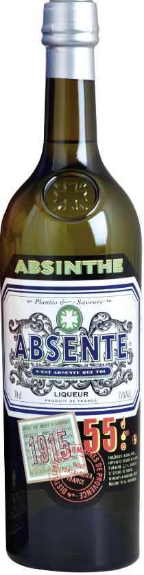 Absente aux plantes d'Absinthe 55% vol. Henri Bardouin 0,7 l